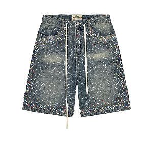 VALE LIVES FOREVER - Bermuda Rainstorm V2 Jorts "Denim" -NOVO-