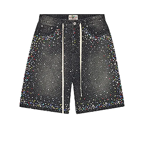 VALE LIVES FOREVER - Bermuda Rainstorm V2 Jorts "Denim" -NOVO-