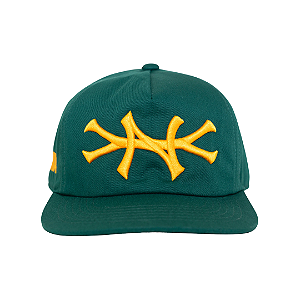 OMA DESIGN STUDIOS - Boné NYNY Side Brasil "Verde/Amarelo" -NOVO-