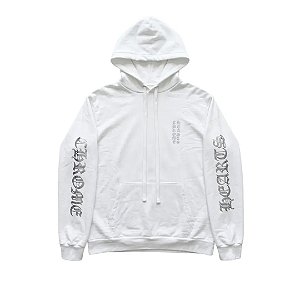CHROME HEARTS - Moletom Foil "Branco" -NOVO-
