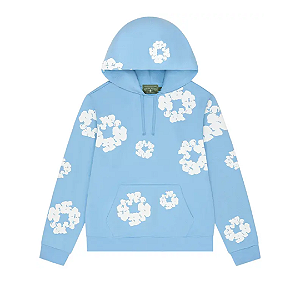 DENIM TEARS - Moletom Cotton Wreath "Azul" -NOVO-