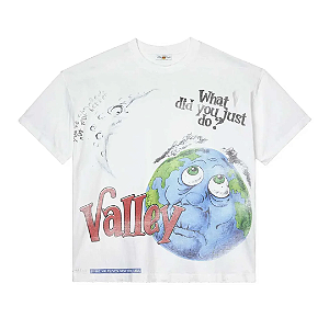 VALE LIVES FOREVER - Camiseta World Peace "Branco" -NOVO-