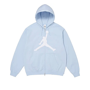 SUPREME x JORDAN - Moletom SS26 "Azul Claro" -NOVO-