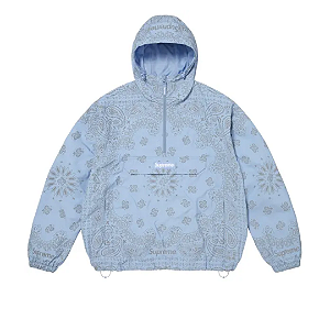 SUPREME - Jaqueta Reflective Bandana Anorak "Azul" -NOVO-