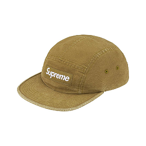 SUPREME - Boné Canvas Camp SS26 "Olive" -NOVO-