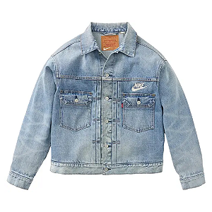 NIKE x LEVI'S - Jaqueta Trucker "Light Wash" -NOVO-