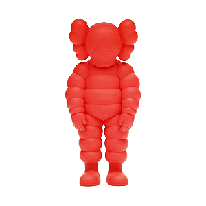 PRÉ VENDA - KAWS - Boneco What Party Figure "Laranja" -NOVO-