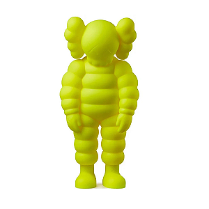 PRÉ VENDA - KAWS - Boneco What Party Figure "Amarelo" -NOVO-