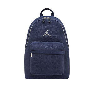 JORDAN - Mochila Monogram Suede "Azul Marinho" -NOVO-
