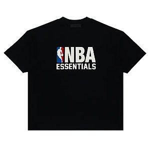 FEAR OF GOD x NBA - Camiseta Essentials "Black" -NOVO-