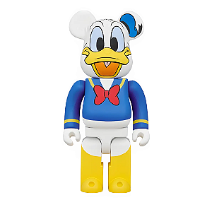 MEDICOM TOY x DISNEY - Boneco Bearbrick 400% "Donald Duck" -NOVO-