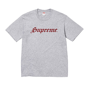 SUPREME - Camiseta Speed "Cinza" -NOVO-