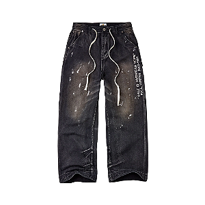 VALE LIVES FOREVER - Calça American Hope Painters "Preto" -NOVO-