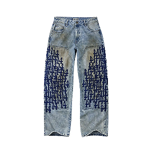 VALE LIVES FOREVER - Calça Jeans Shipyard Painters "Indigo" -NOVO-