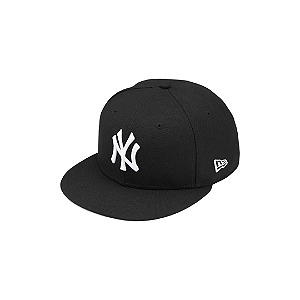 SUPREME X NEW ERA - Boné New York Yankees 59Fifty Fitted "Preto" -NOVO-