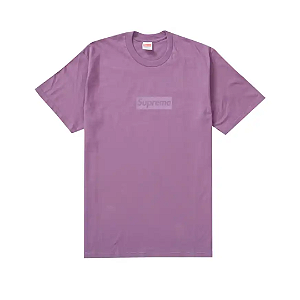 SUPREME - Camiseta Tonal Box Logo "Roxo" -NOVO-