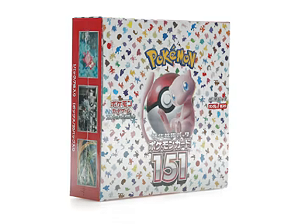 PRÉ VENDA - Pokémon- Scarlet & Violet "Japanese 151 Booster Box" -NOVO-