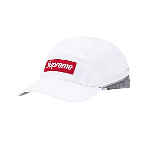 SUPREME x POLARTEC - Boné Lined Packble Earflap Camp "Branco" -NOVO-