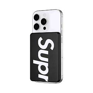 SUPREME x MOPHIE - Q12 Powerstation SS26 "Preto" -NOVO-