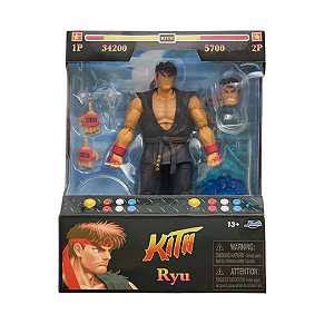 KITH x CAPCOM x JADA TOYS - Ryu Figure -NOVO-