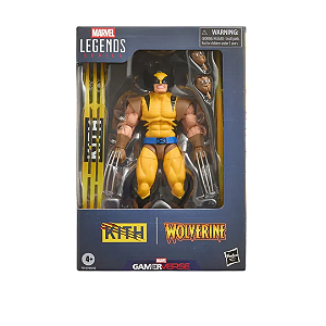 KITH x CAPCOM x MARVEL x HASBRO - Legends Wolverine Gameverse Player 2 Figure -NOVO-