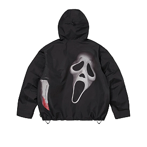 SUPREME x GHOSTFACE - Jaqueta Gore-tex Shell "Preto" -NOVO-