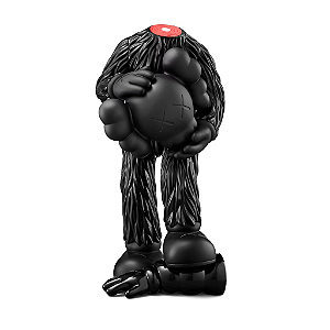 KAWS - Boneco Fellows Vinyl Figure "Preto" -NOVO-