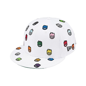 SUPREME x NEW ERA x SPITFIRE - Boné 59FIFTY Fitted "Branco" -NOVO-
