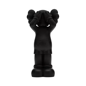 PRÉ VENDA - KAWS - Boneco Holiday UK Vinyl Figure "Black" - NOVO-