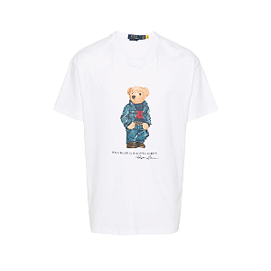 POLO RALPH LAUREN - Camiseta Polo Bear "Branco" -NOVO-