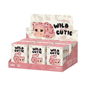 POP MART x CRYBABY - Wild But Cutie Series Vinyl Plush Pendant -UNIDADE-