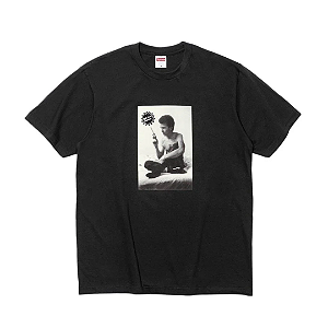 SUPREME x LARRY CLARK - Camiseta Gun FW26 "Preto" -NOVO-