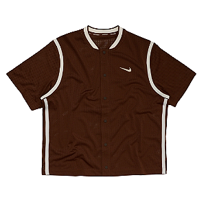NIKE x TRAVIS SCOTT - Camisa NikeCourt Dri-Fit Slam Cactus Jack Shooting "Marrom" -NOVO-