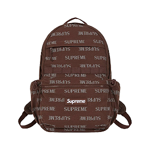 SUPREME - Mochila FW26 "Marrom" -NOVO-