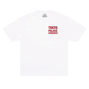 PALACE - Camiseta Shop Numbers "Branco" -NOVO-