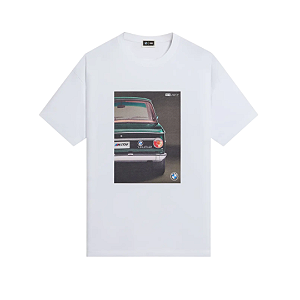 KITH x BMW - Camiseta 1602 Photo "Branco" -NOVO-