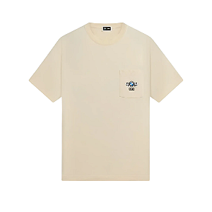 KITH x BMW - Camiseta CSI 3.0 Schematic Pocket "Creme" -NOVO-
