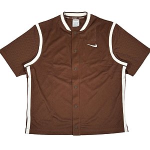 PRÉ VENDA - NIKE x TRAVIS SCOTT - Camisa NikeCourt Dri-Fit Slam Cactus Jack Shooting "Marrom" -NOVO-