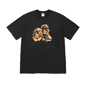 SUPREME - Camiseta Puppies FW26 "Preto" -NOVO-