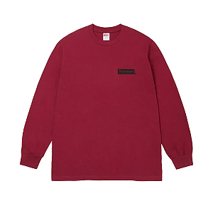 SUPREME - Camiseta Manga Longa You Still Fuck FW26 "Vinho" -NOVO-