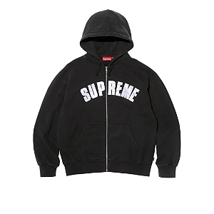 SUPREME x LARRY CLARK - Moletom Zip Up FW26 "Preto" -NOVO-