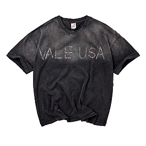 VALE LIVES FOREVER - Camiseta DIY USA "Preto" -NOVO-