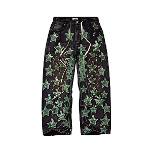 VALE LIVES FOREVER - Calça Jeans Starfall "Preto" -NOVO-