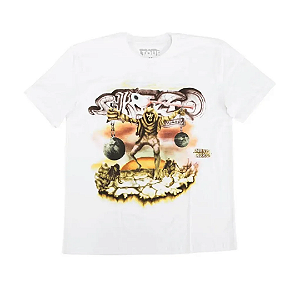 TRAVIS SCOTT - Camiseta Utopia Tour Skitzo South America "Branco" -NOVO-