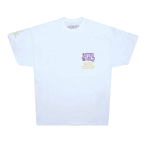 TRAVIS SCOTT - Camiseta Astroworld LA "Branco" -NOVO-