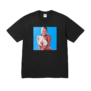 SUPREME x APHEX TWIN - Camiseta Windowlicker "Preto" -NOVO-