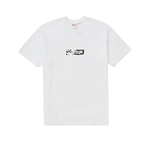 SUPREME - Camiseta Miami Box Logo "Branco" -NOVO-