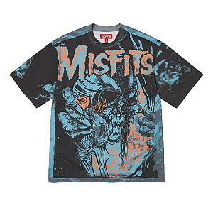 SUPREME - Camiseta The Misfits S/S Top "Preto" -NOVO-