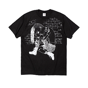 SUPREME x YOHJI YAMAMOTO - Camiseta Thinker "Preto" -NOVO-