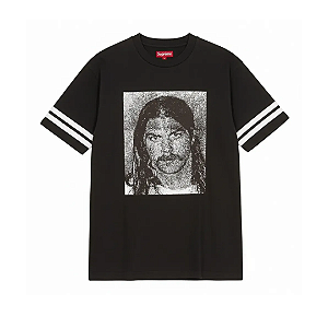 SUPREME - Camiseta Dash Snow S/S Top "Preto" -NOVO-